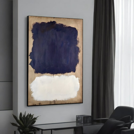 Mark Rothko Inspired Abstract Art Print