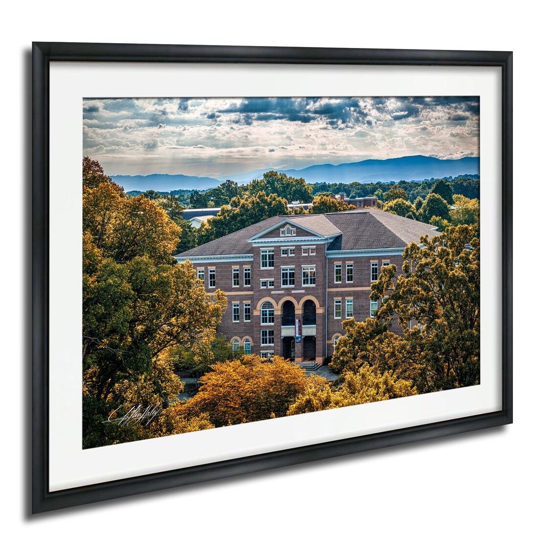 Maryville College Fayerweather Hall Fall Landscape Art Print