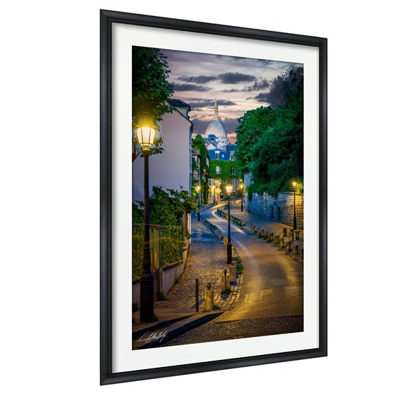 Sacrecoeur Wall Art Montmartre Street Photography Neutral Colors
