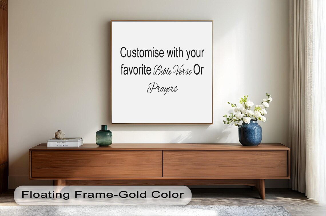 Custom Bible Verse Wooden Wall Art, Christian Gift - Image 2