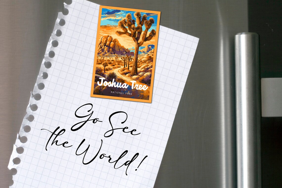 Joshua Tree National Park Postcard Art Print - Image 2