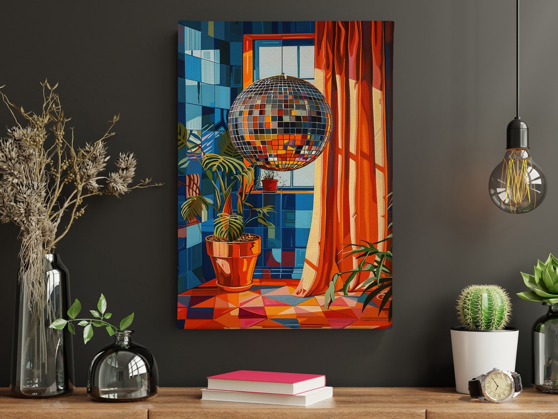 Matisse Disco Ball Painting Matisse Print Matisse Disco Ball Poster Matisse Wall Art - Image 4