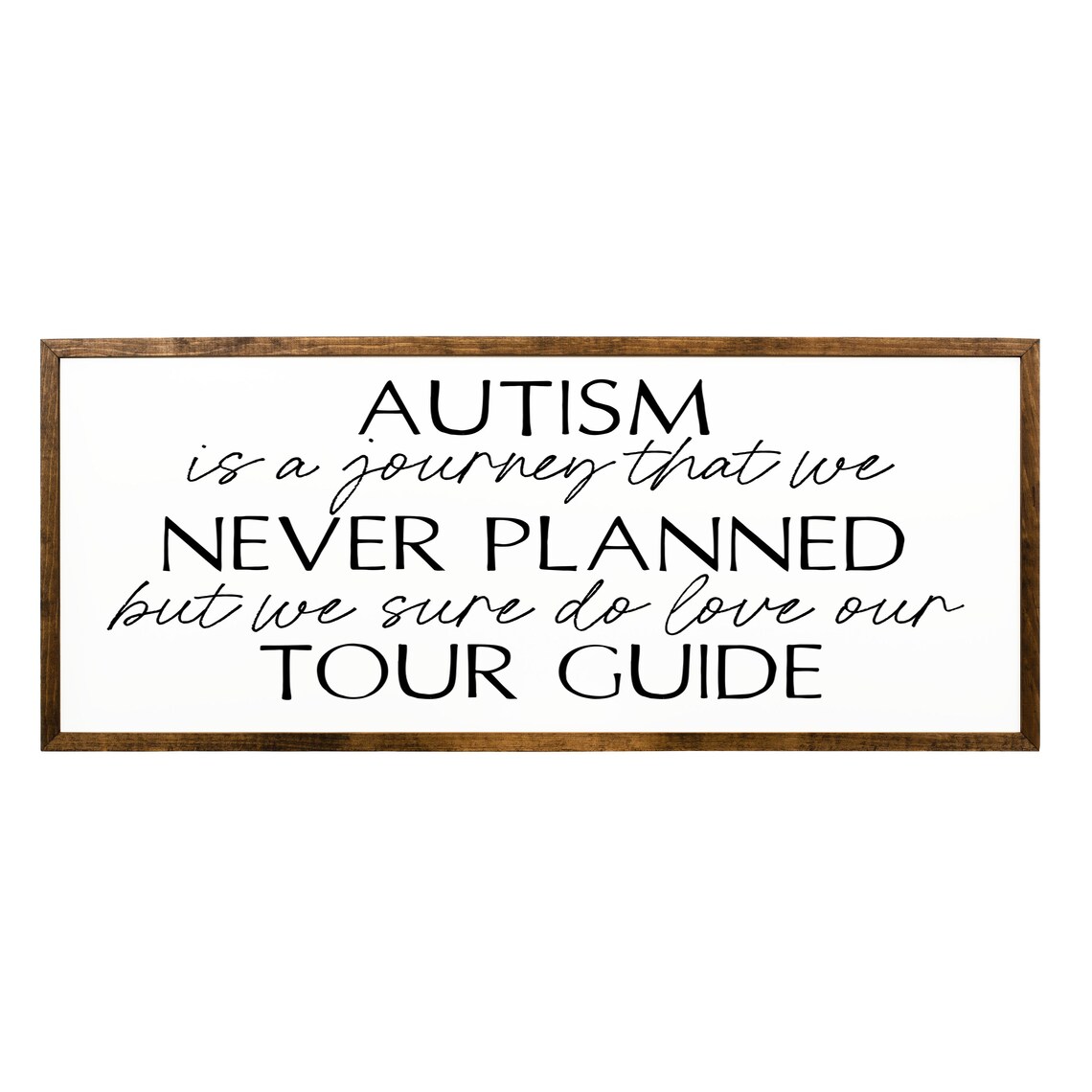 Autism Is a Journey Quote, Inspirational Art Print - Image 2