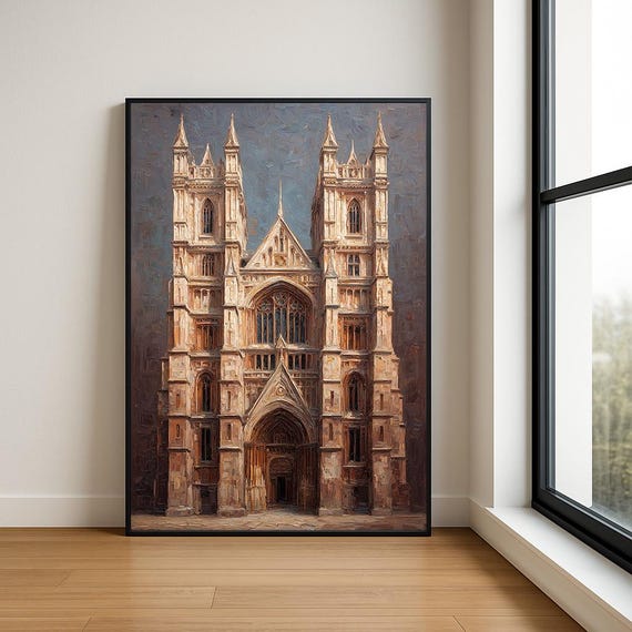 High Resolution Landmark Oil Painting