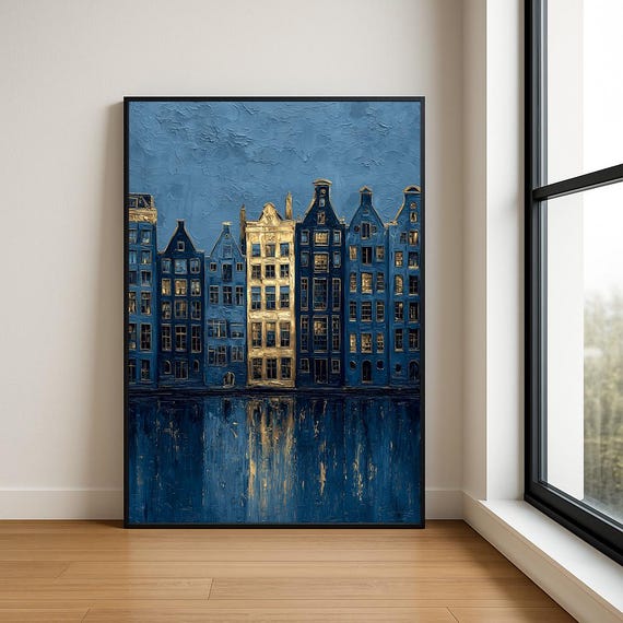 High Resolution Landmark Oil Painting
