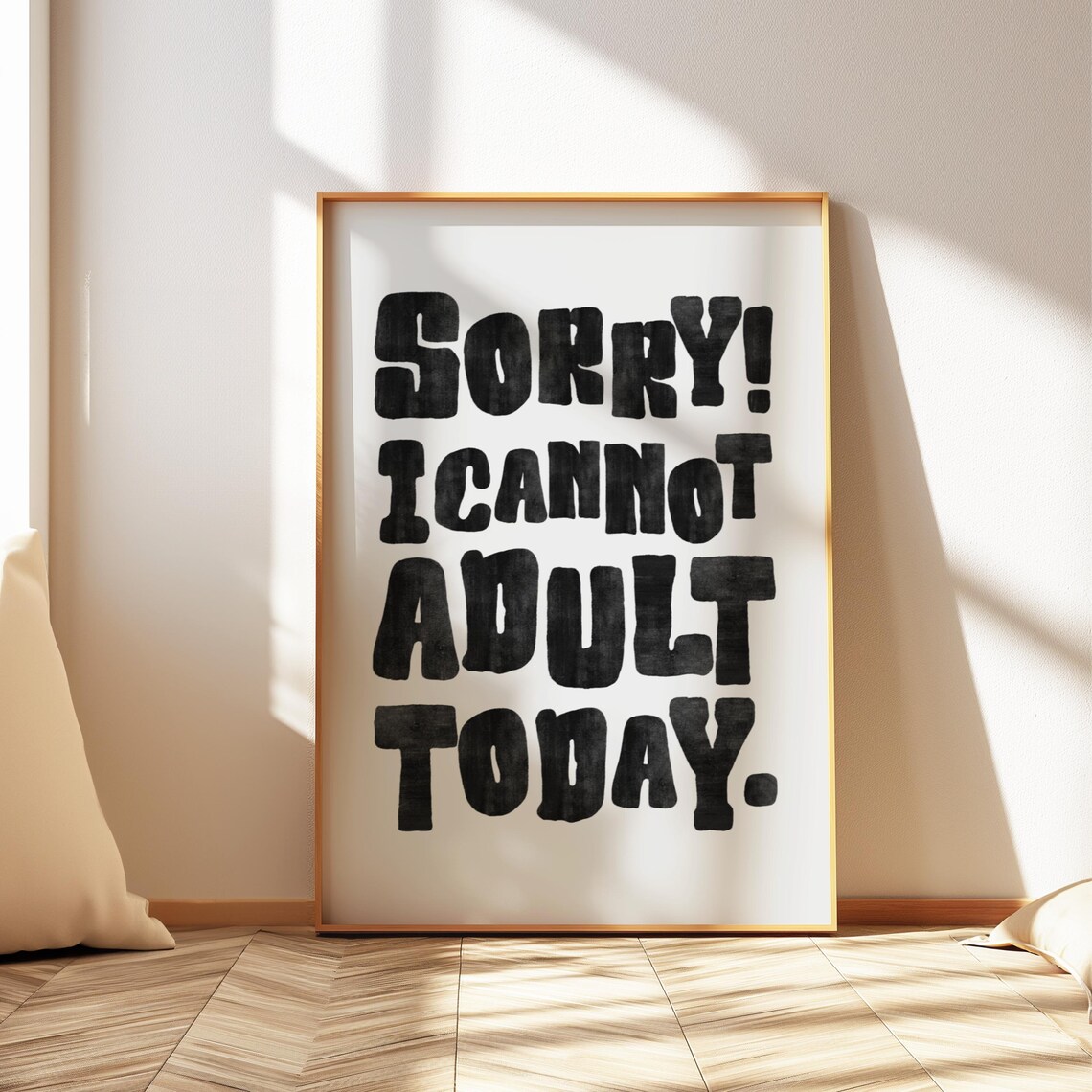 Funny Bathroom Toilet Humor Typography Poster