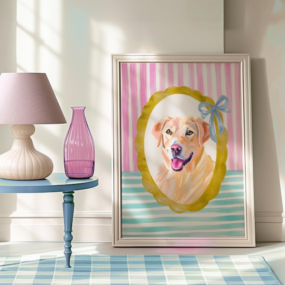 Kidcore Storybook Illustration Animal Prints, Nursery Decor