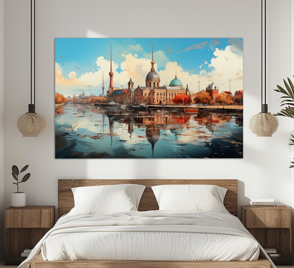 Berlin Abstract Painting, Germany Wall Art - Image 2