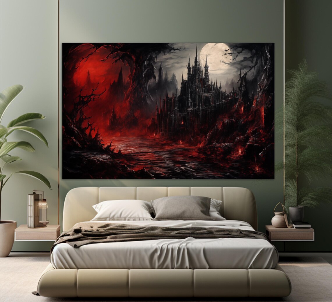 Dracula's Castle, Bran Castle Gothic Art Print