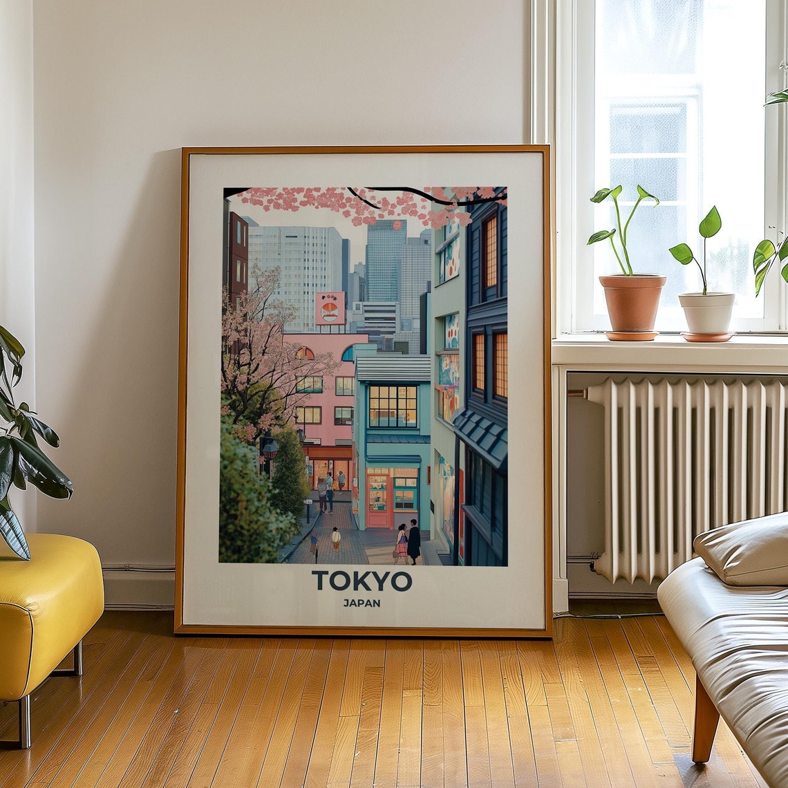 Tokyo Travel Poster Tokyo Poster Tokyo Travel Print Tokyo City Print Travel Print Travel Poster Tokyo Wall Decor Japan Poster