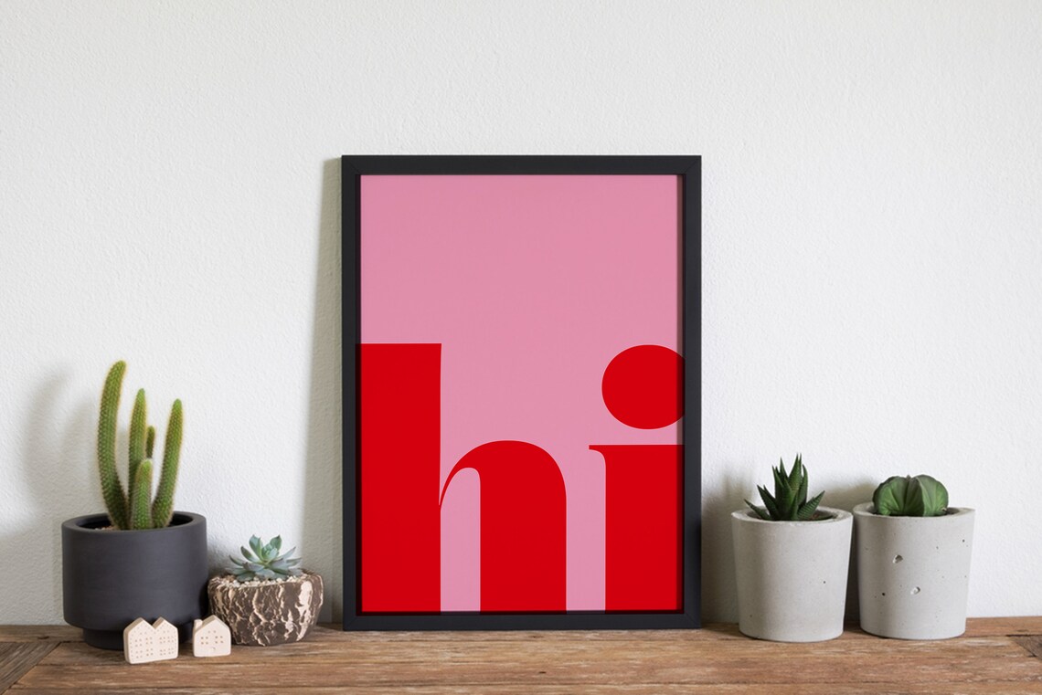 Farmhouse Sign, Modern Minimalist Home Decor - Image 2