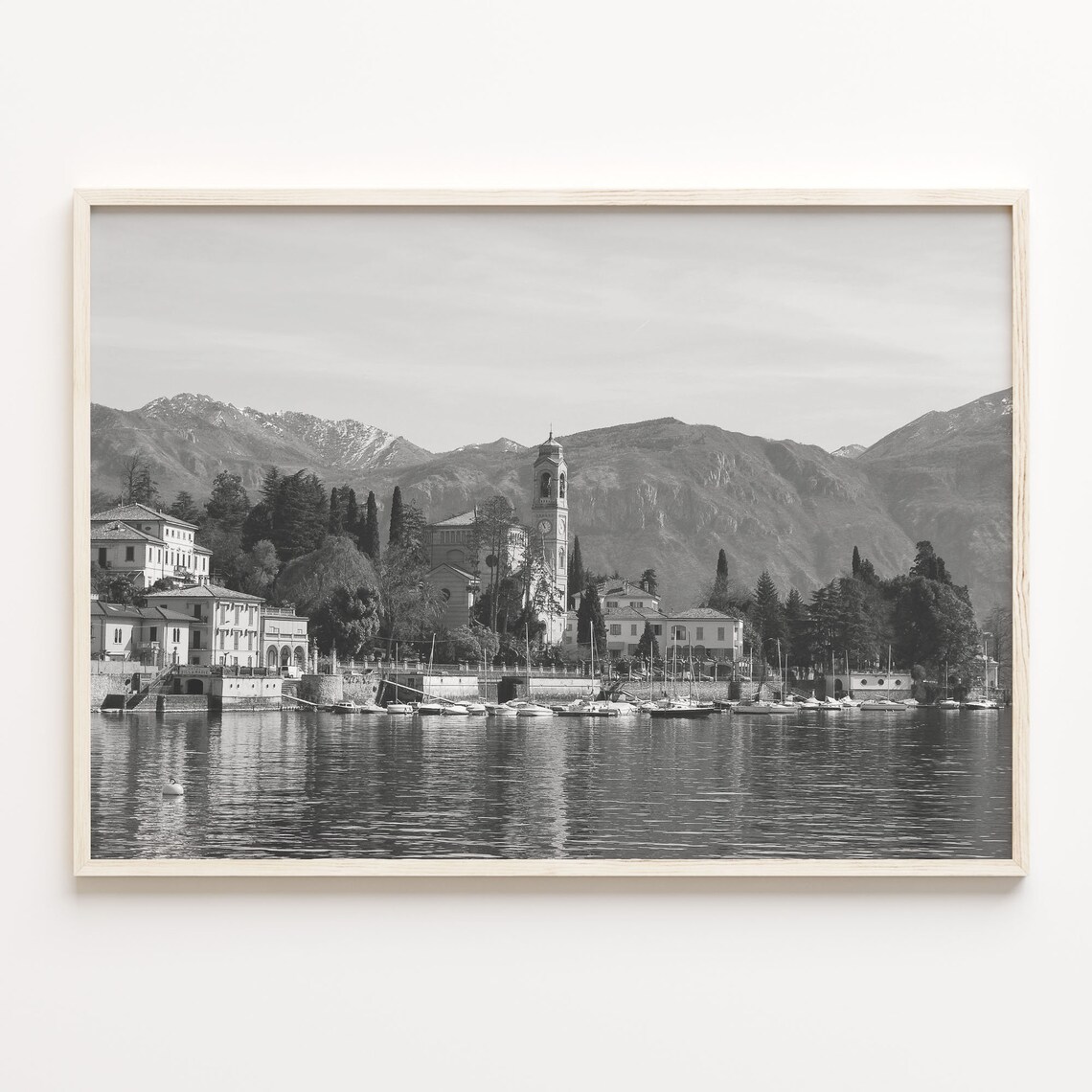 Como Lake Travel City Map Poster Print