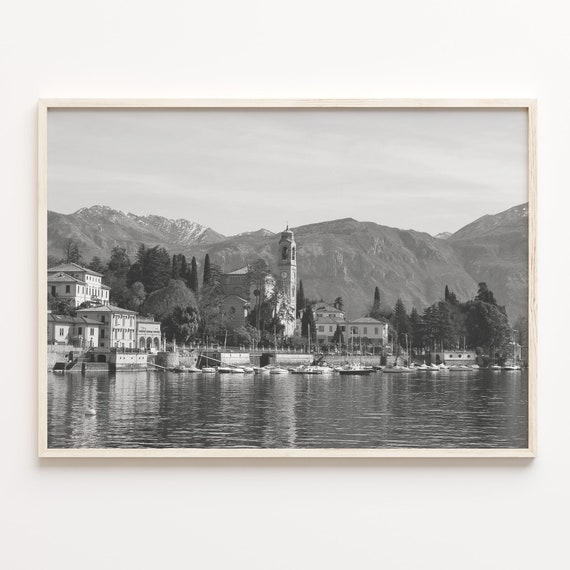Como Lake Travel City Map Poster Print