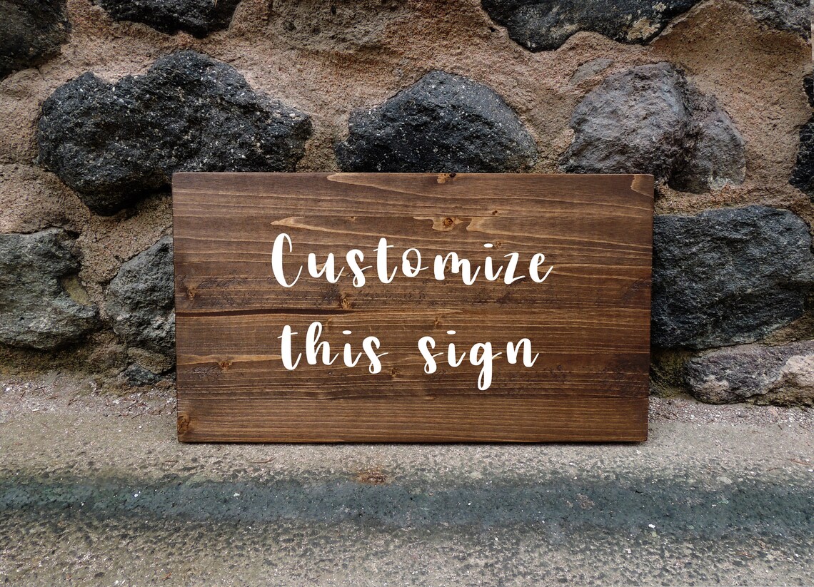 Custom Wood Signs Personalized Wooden Plaque, Quote Art - Image 3
