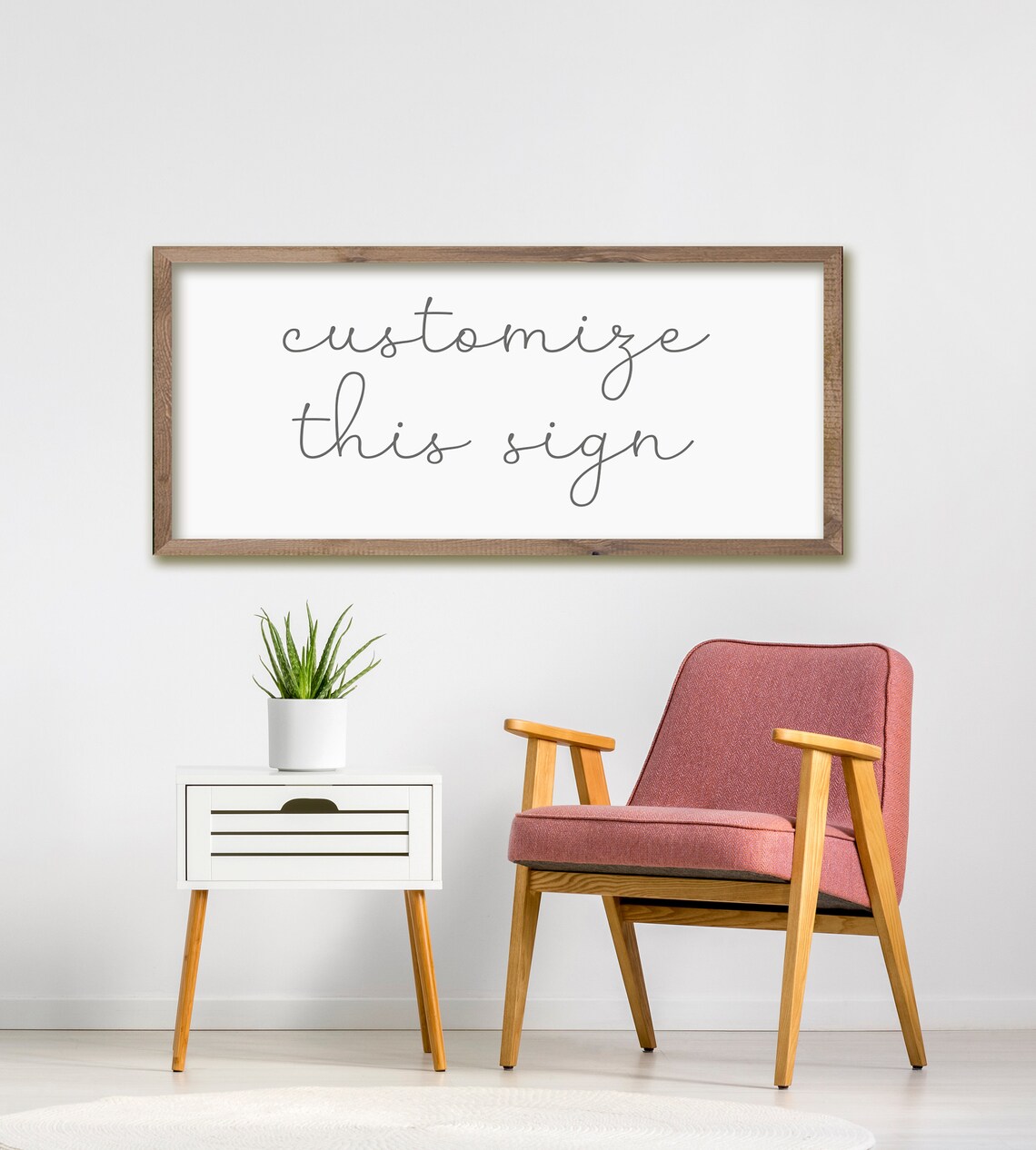 Custom Wooden Wall Art, Personalized Christmas Gift - Image 2