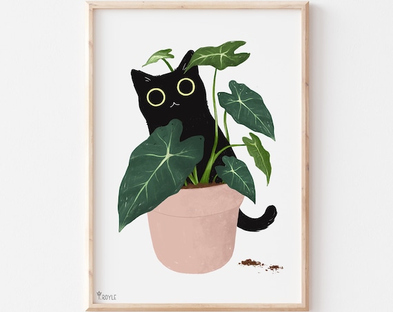 Black Cat - Travel Travel Poster