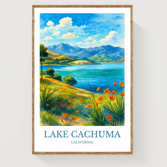 Lake Cachuma Poster
