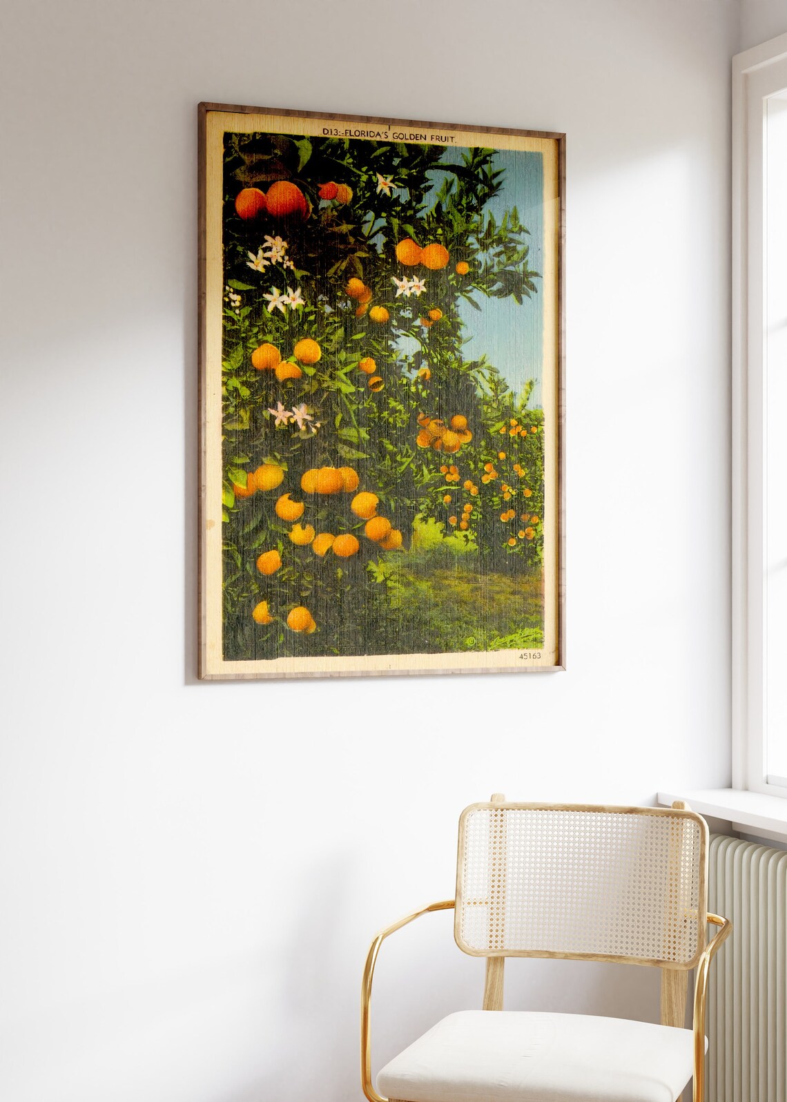 Vintage Florida Orange Grove Poster, Botanical Print - Image 2