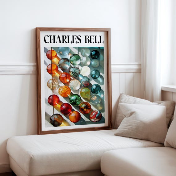 Charles Bell Inspired Photorealism Poster Vintage Gumball Print Colourful Retro Sweetshop Hyper Realistic Candy Machine 1980s