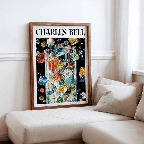 Charles Bell Inspired Photorealism Poster Vintage Gumball Print Colourful Retro Sweetshop Hyper Realistic Candy Machine 1980s