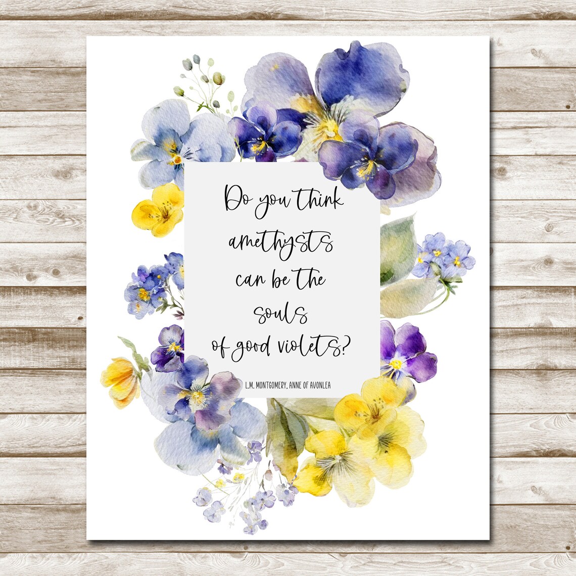 Anne Of Green Gables Quote Art Print, Spring Decor - Image 4