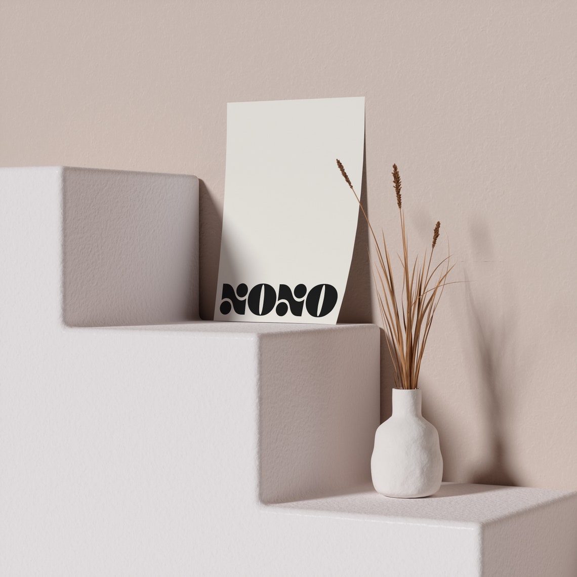 XOXO Retro Bold Love Note Poster For Romantic Bedroom Wall Decor - Image 2