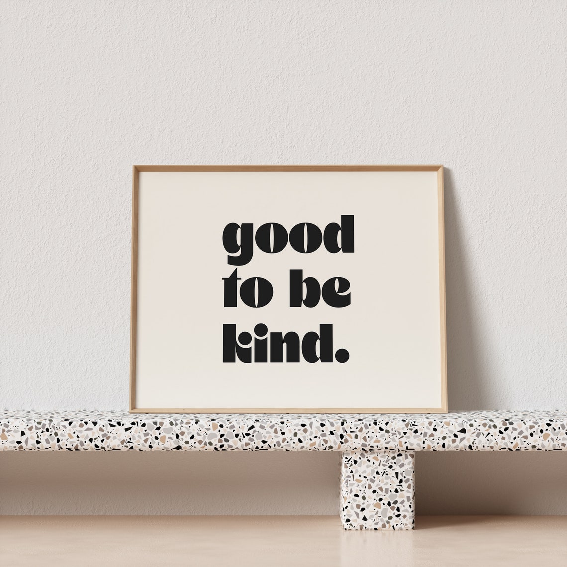 Good To Be Kind Retro Bold Typography Poster For Classrooms And Homes - Image 3