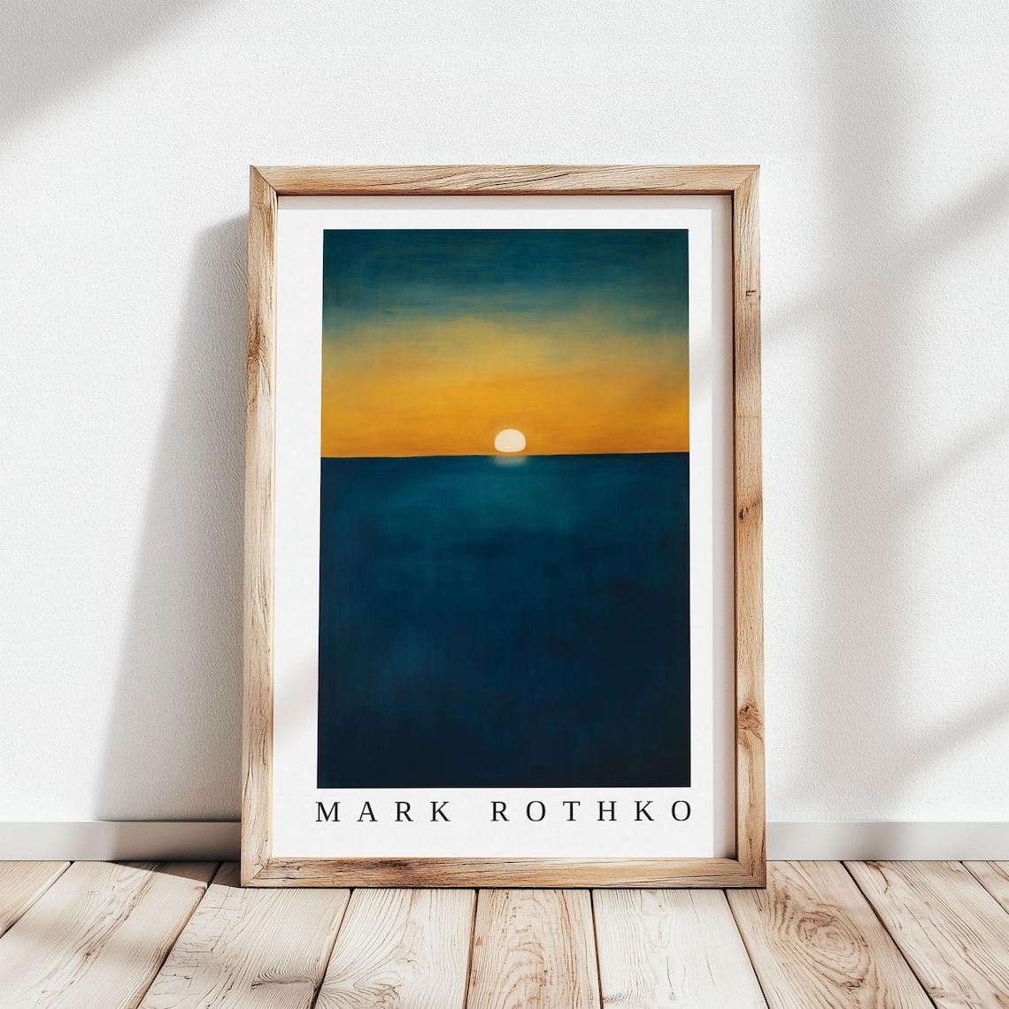 Mark Rothko Abstract Expressionism Museum Poster