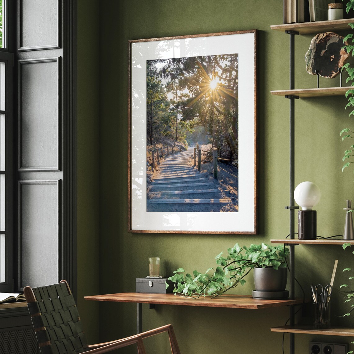 San Francisco Coast Sunset Forest Photography Art Print - Image 5