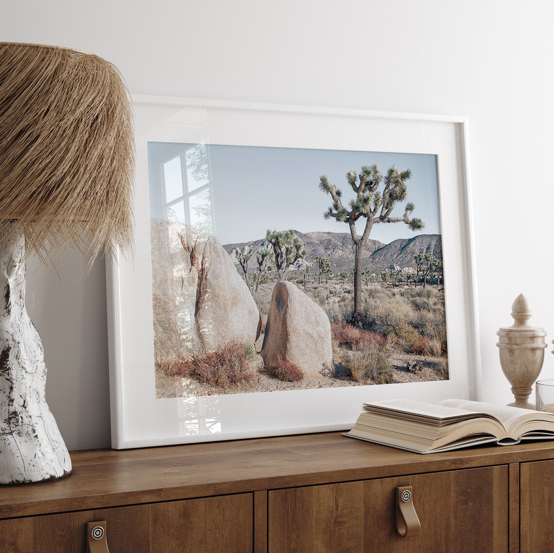 Joshua Tree Retro Travel Poster, California Desert - Image 4
