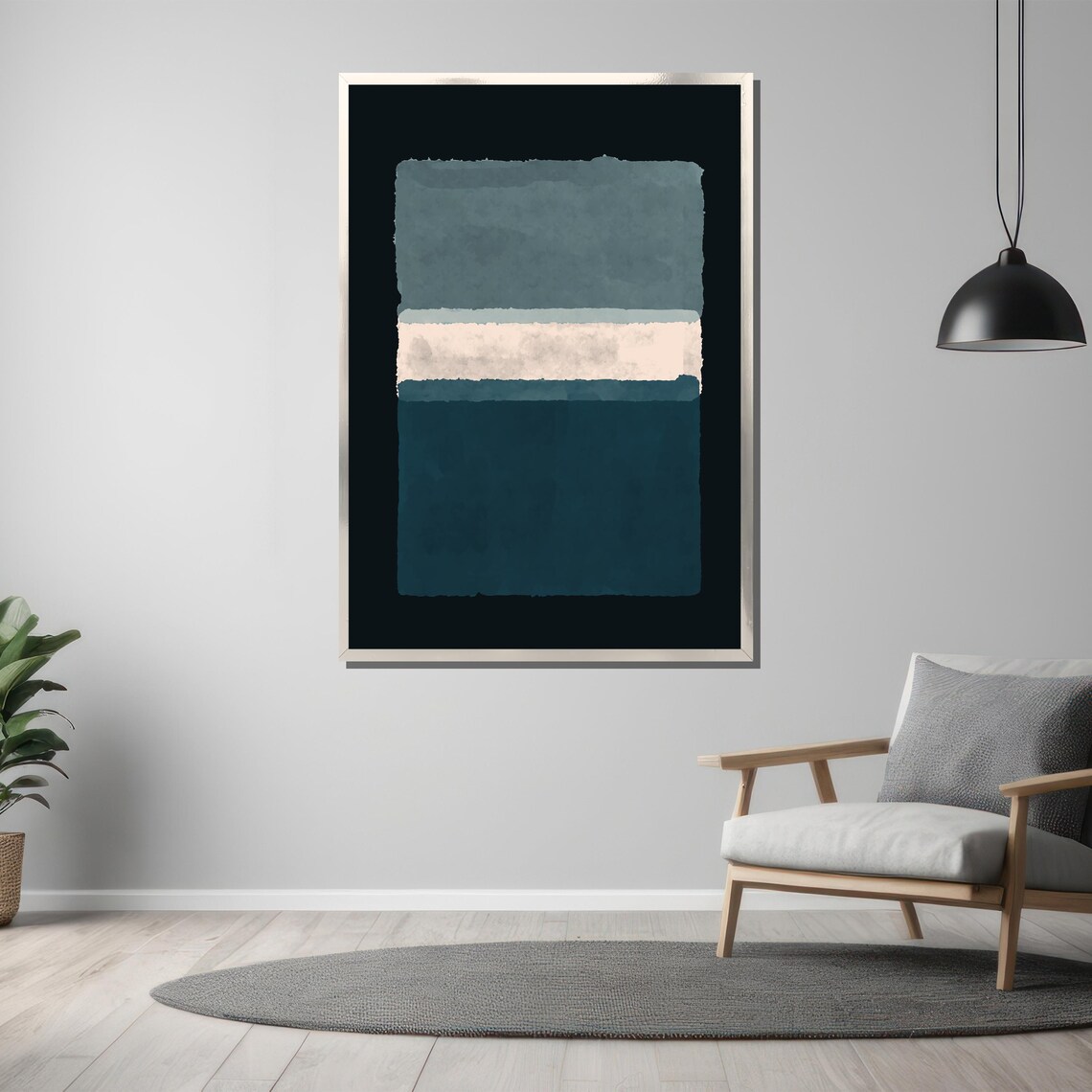 Mark Rothko Painting, Elegant Abstract Art Gift - Image 3