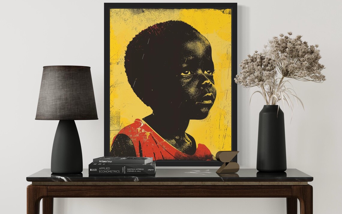 Africa Children Art Print, Kids Decor - Image 2