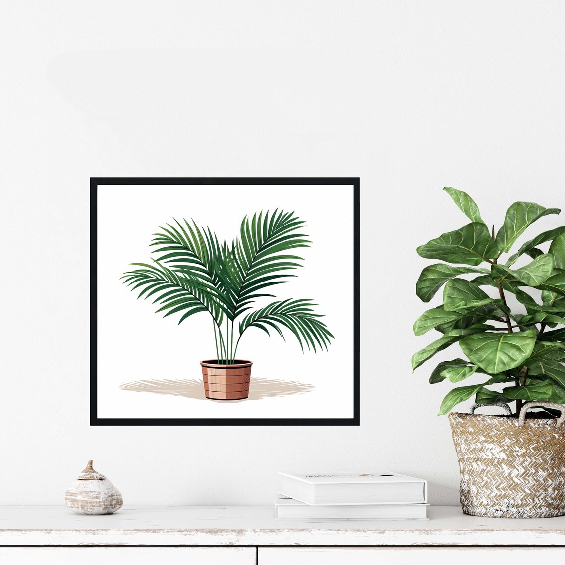Areca Palm Plants Art Print, Botanical Decor - Image 4