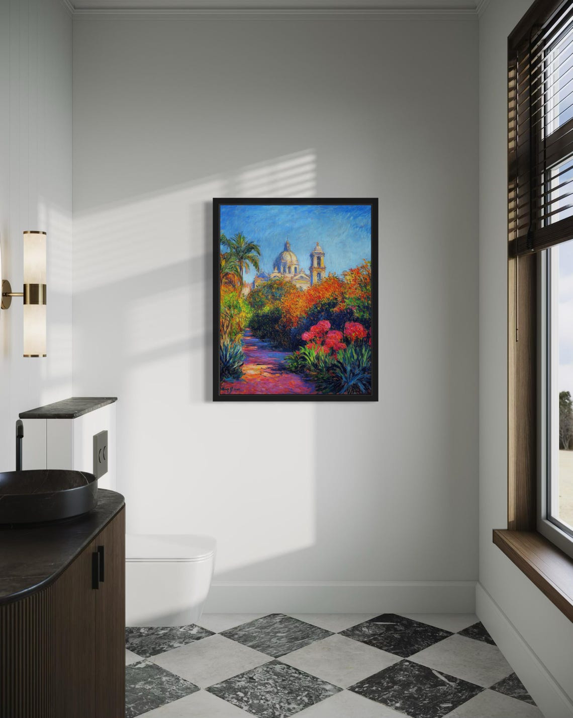 Mexico Countries Monet Art Print - Image 4