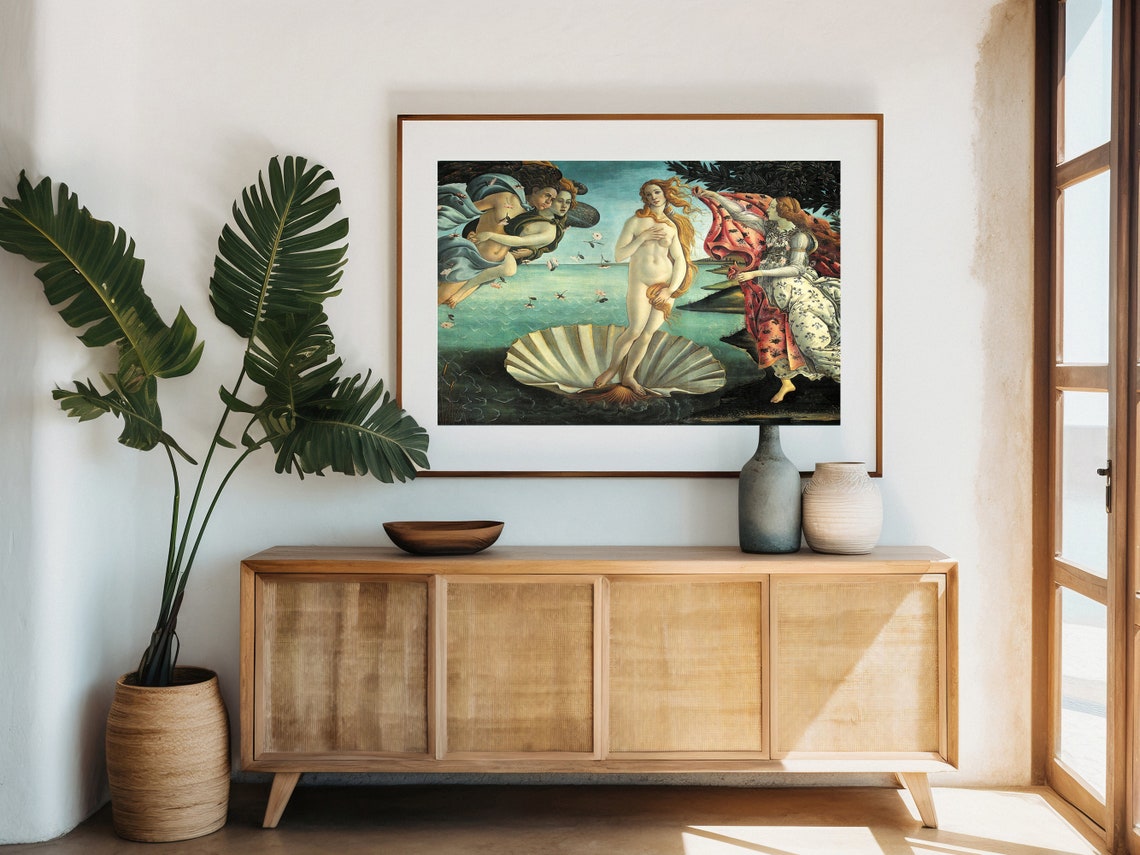 Botticelli Birth of Venus Shell Renaissance Masterpiece Poster - Image 5