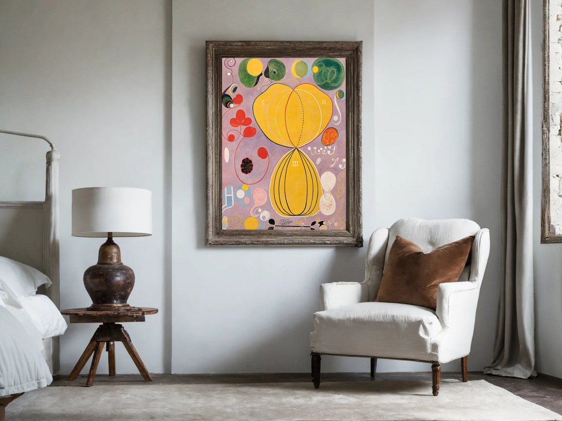 Hilma af Klint Ten Largest Adulthood Mystical Abstract Poster - Image 8