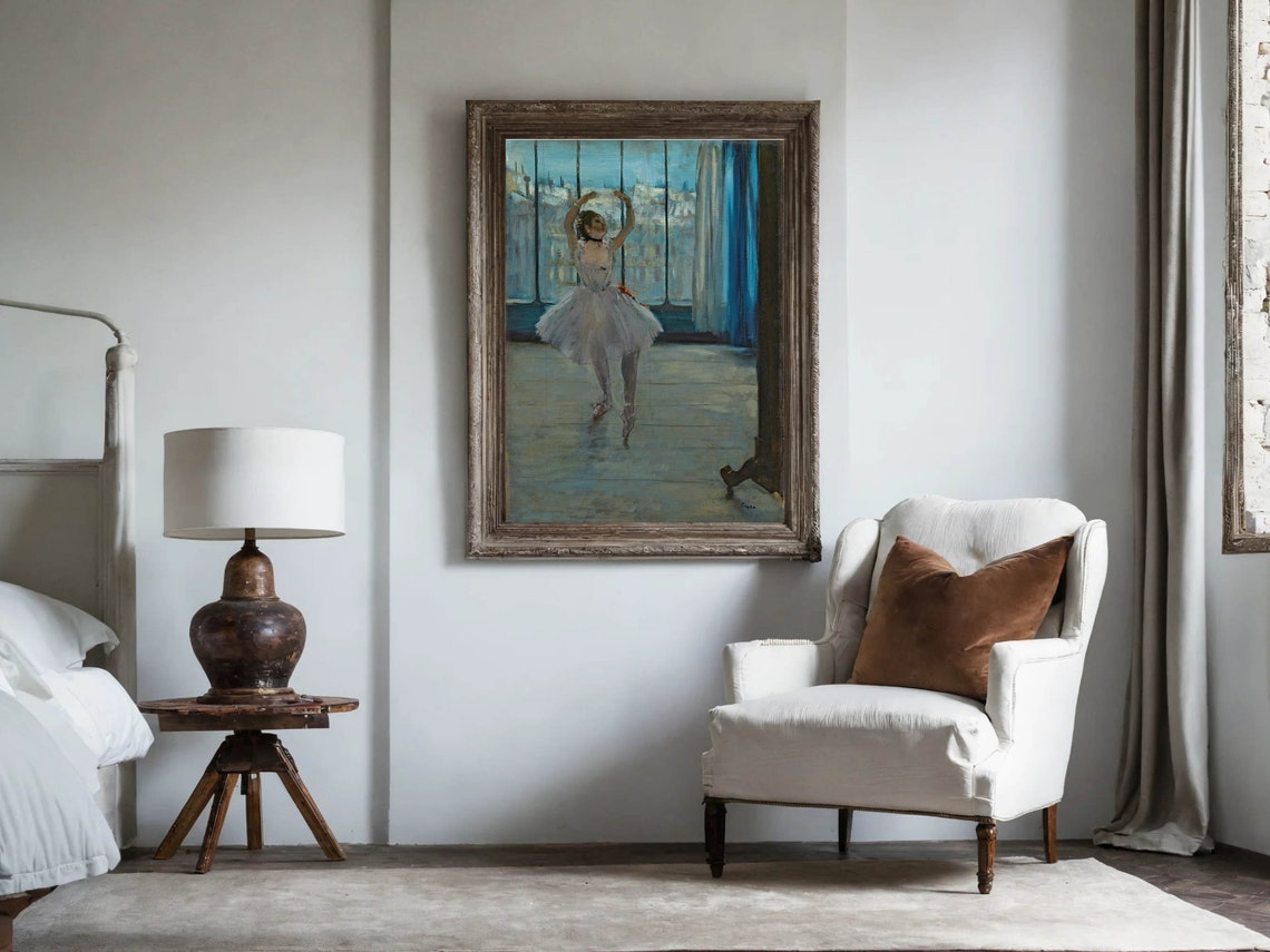 Edgar Degas Dancer in Front of a Window Ballerina Ballet Poster - Image 3