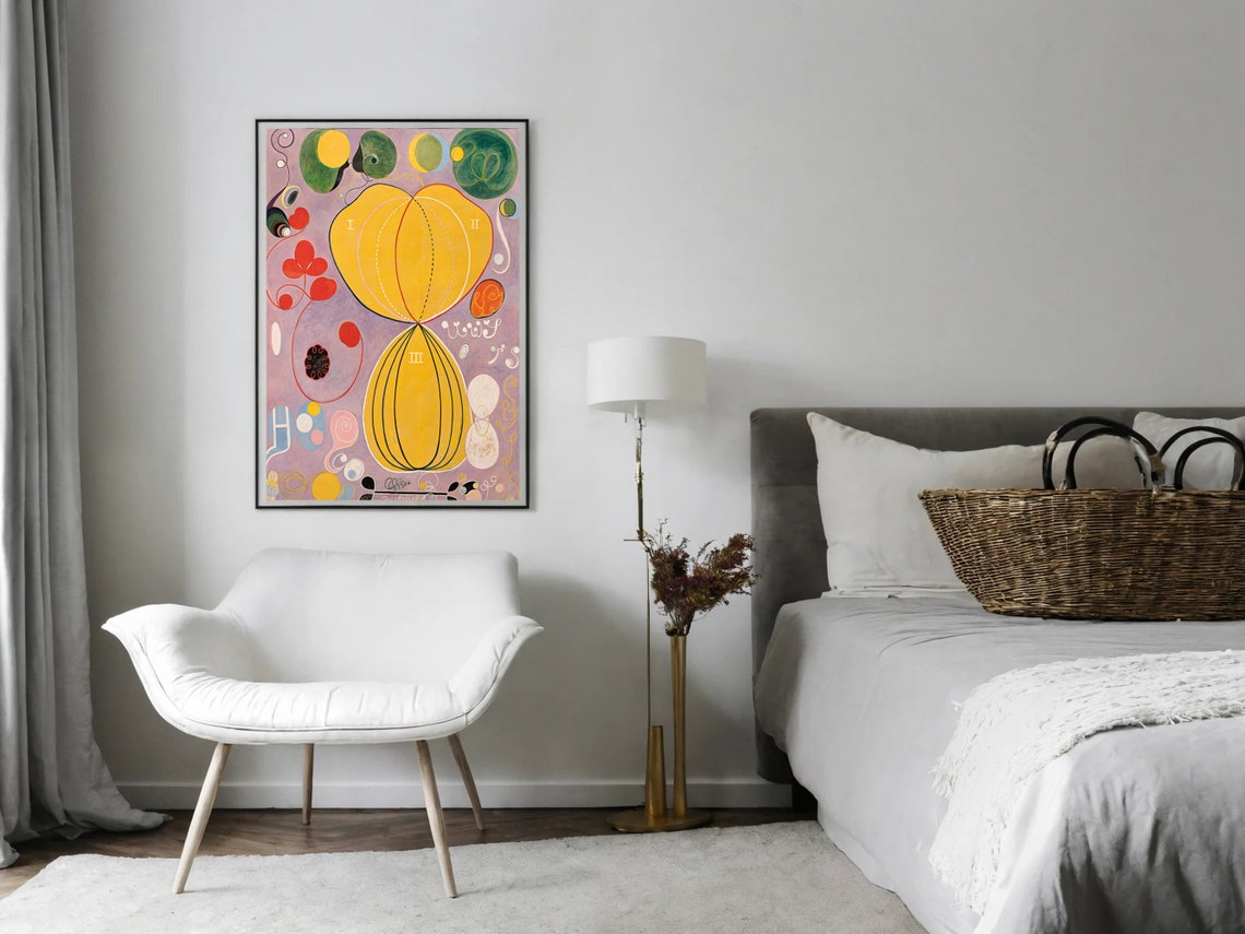 Hilma af Klint Ten Largest Adulthood Mystical Abstract Poster - Image 3