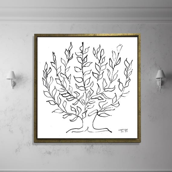 Henri Matisse The Plain Tree 1951 Poster Print