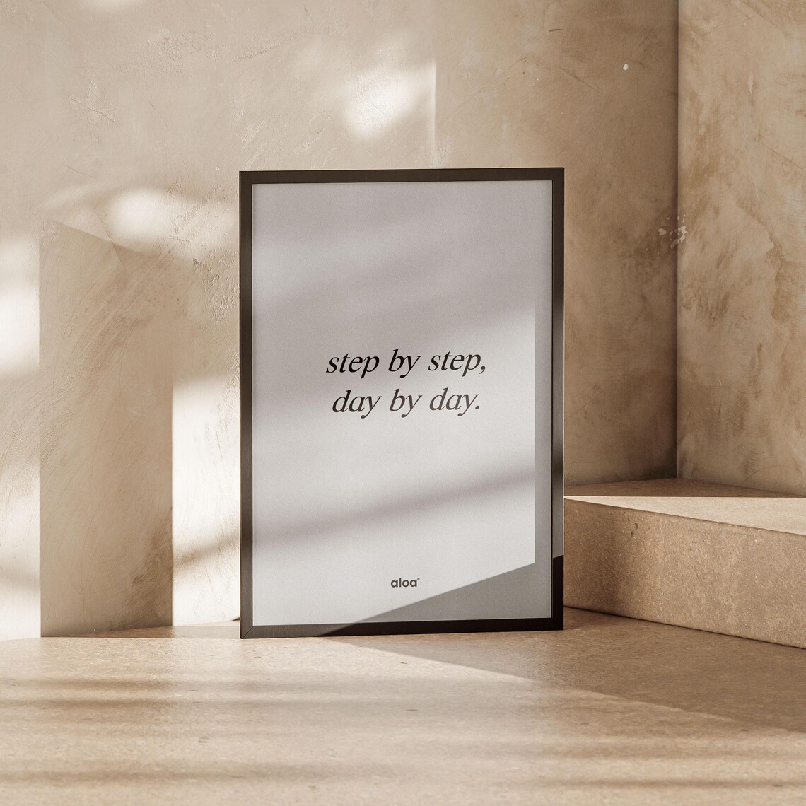 Minimalist Motivational Typography Art Poster - Image 2