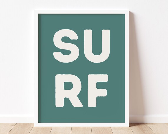 Surf Nursery Wall Art Nautical Nursery Decor Surf Wall Art For Kids Room Coastal Baby Neutral Boy Room Dcor
