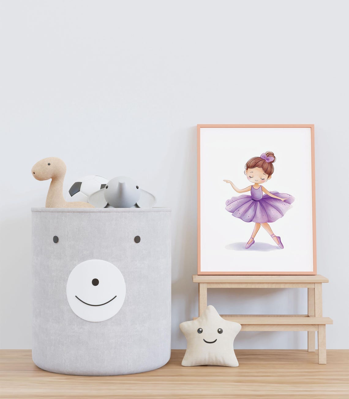 Ballet Room Decor Ballet Nursery Painting Ballerina Gallery Portrait Ballet Vintage Print Ballerina Girl Poster Ballerina Art - Image 3