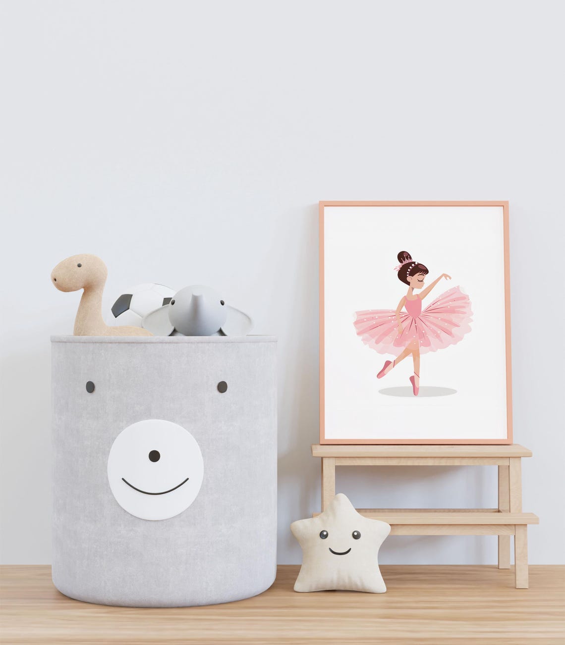 Ballerina Girl Art Ballet Kid Painting Ballet Minimalistic Decor Ballerina Home Portrait Ballet Print Ballerina Abstract Poster - Image 4