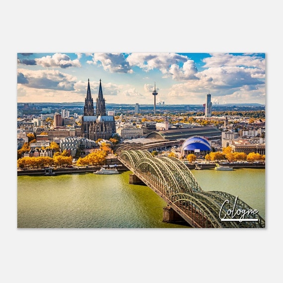 Cologne Germany Poster Print Cityscape Travel Photo
