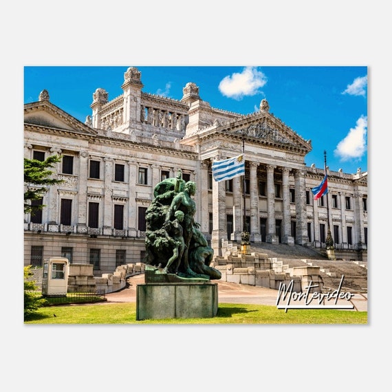 Montevideo Uruguay Poster Print Travel Photography Wall Art