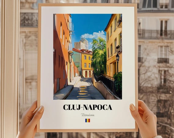 Clujnapoca Romnia Wall Art Oil Painting Reproduction Print Friend Gift Home Office