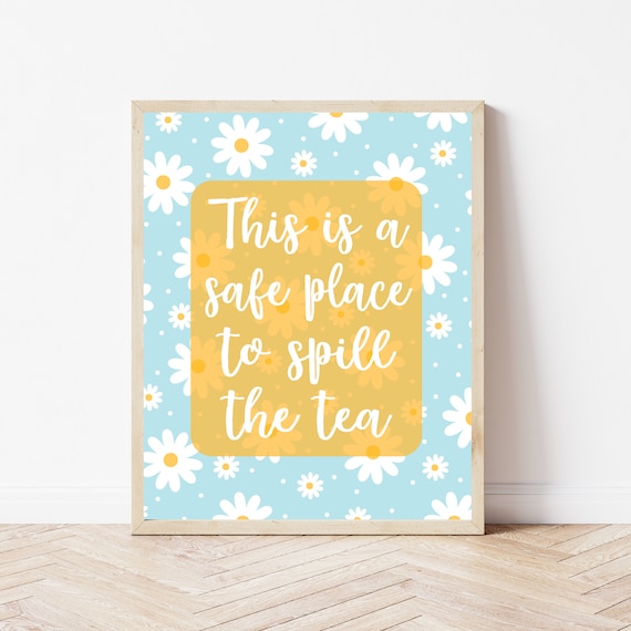 Boho Therapy Decor Mental Health Counselor Art Print