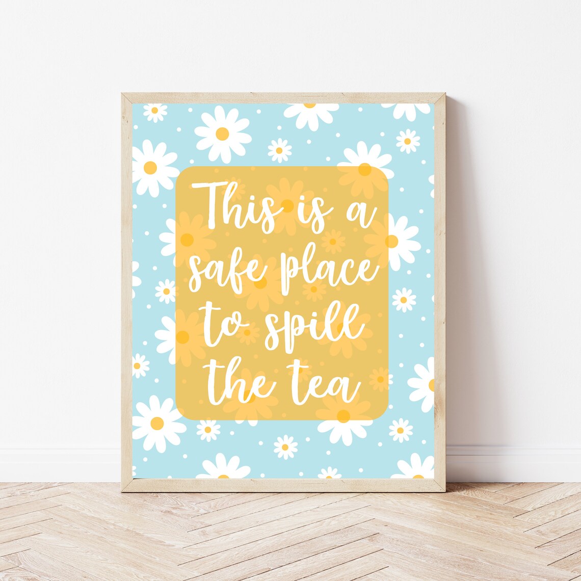 Boho Therapy Decor Mental Health Counselor Art Print