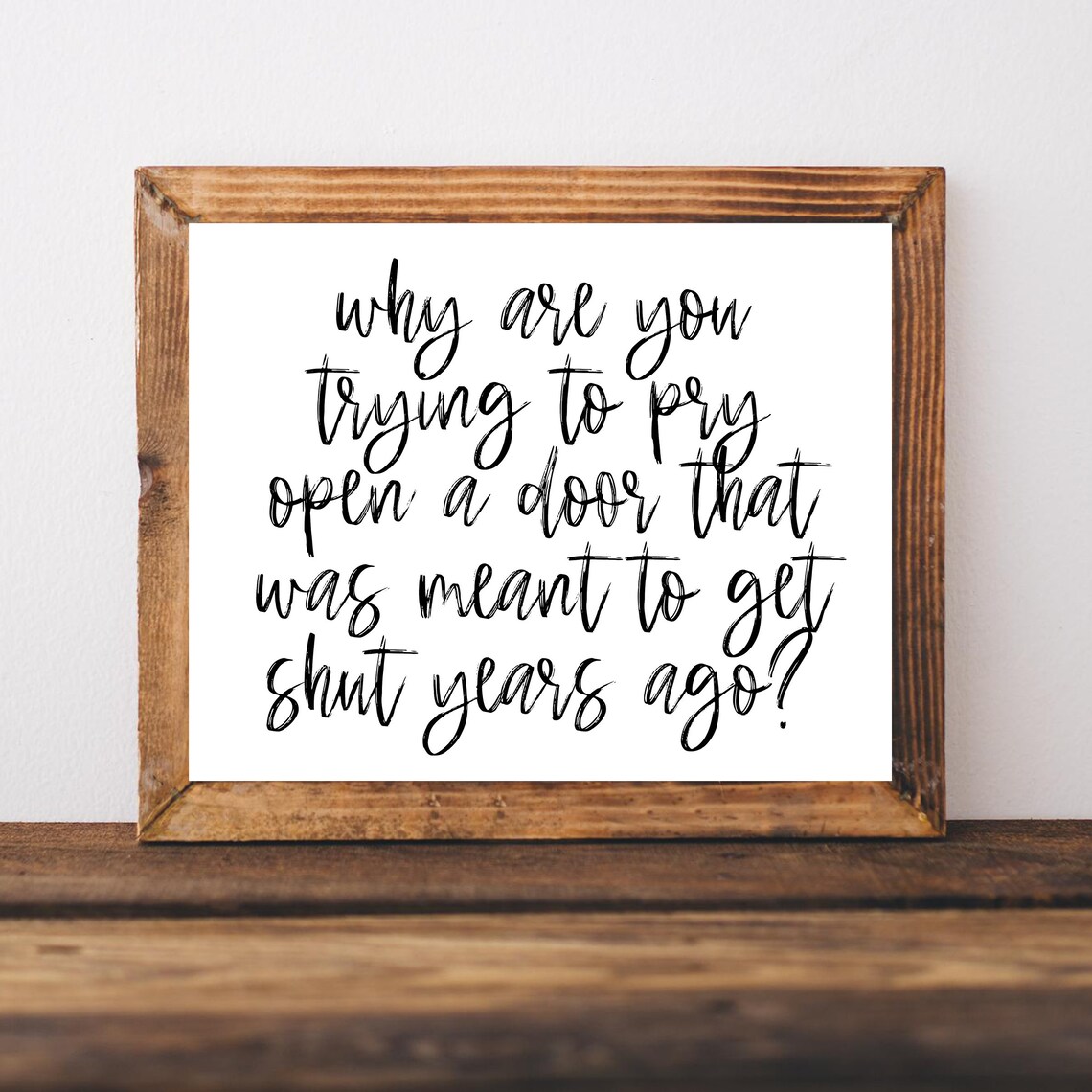 Therapy Poster Art Print, Office Decor for Psychiatrists