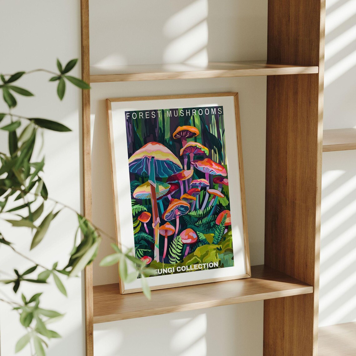 Vintage Mushroom Illustrations, Botanical Art Print - Image 2